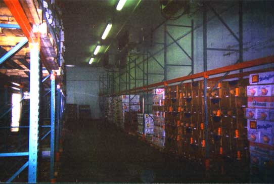 Refrigeration Warehouse Stocked